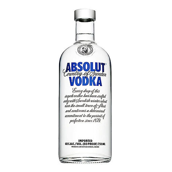 Absolut Vodka Blue 750ml