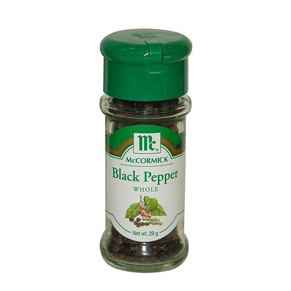 Mc Cormick Black Pepper Whole 29G