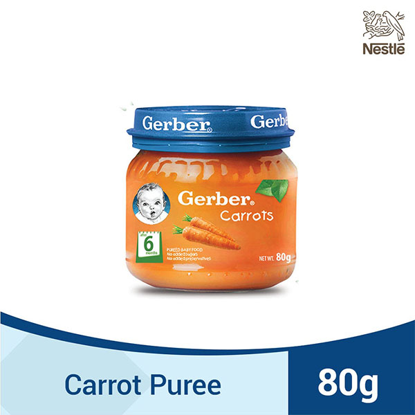 Gerber Carrot Puree 80g