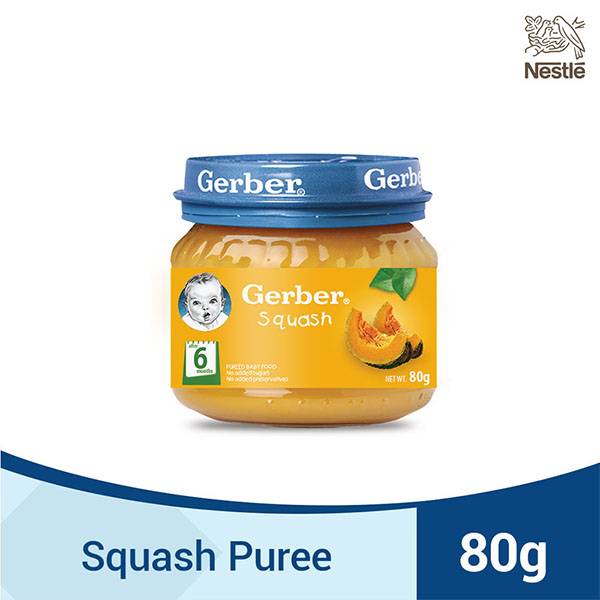 Gerber Squash Puree 80g