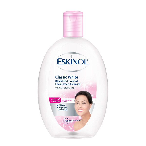 Eskinol Classic White Blackhead Prevent Facial Deep Cleanser 225ml