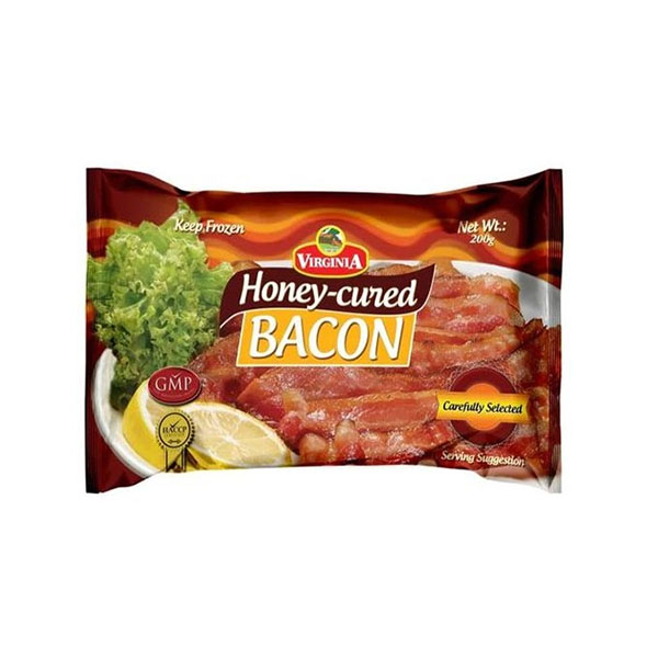 Virginia Honeycured Bacon 200g