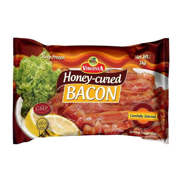 Virginia Honeycured Bacon 1kg