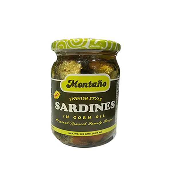 Montaño Spanish Sardines in Hot and Spicy Corn Oil 228g