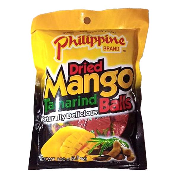 Philippine Dried Mango Tamarind Balls 100g