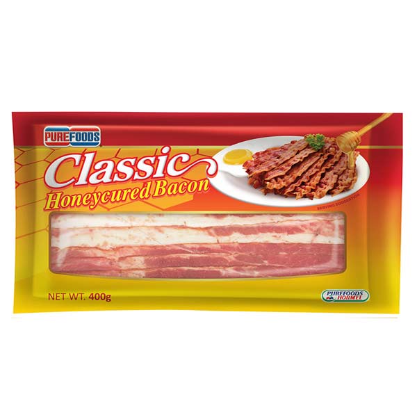 Purefoods Honeycured Bacon Sliced 400g