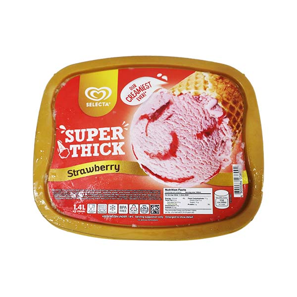Selecta Classic Strawberry Ice Cream 1.4L