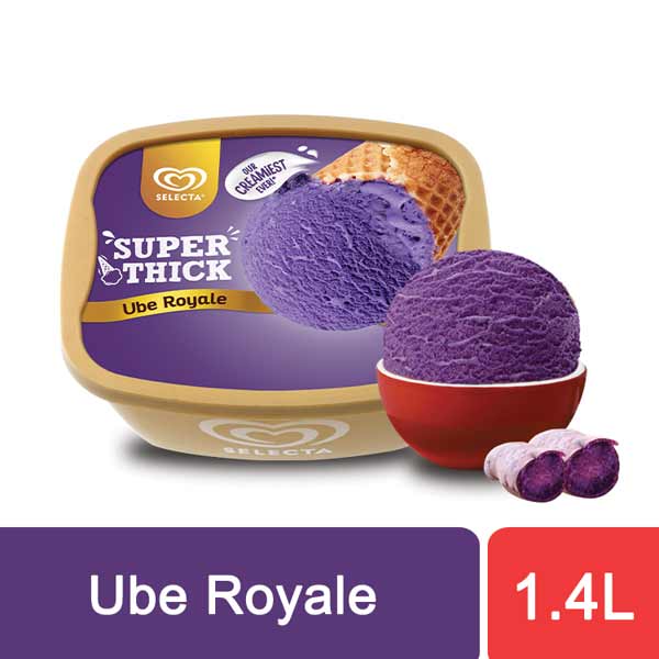 Selecta Super Thick Ube Royale Ice Cream 1.4L