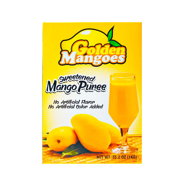 Golden Mangoes Puree Sweetened 1kg