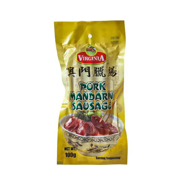 Virginia Pork Mandarin Sausage 100g