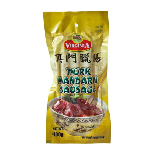 Virginia Pork Mandarin Sausage 400g
