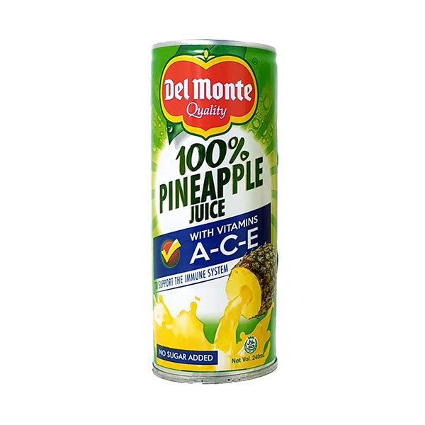 Del Monte 100% Pineapple Juice with Vitamins A-C-E