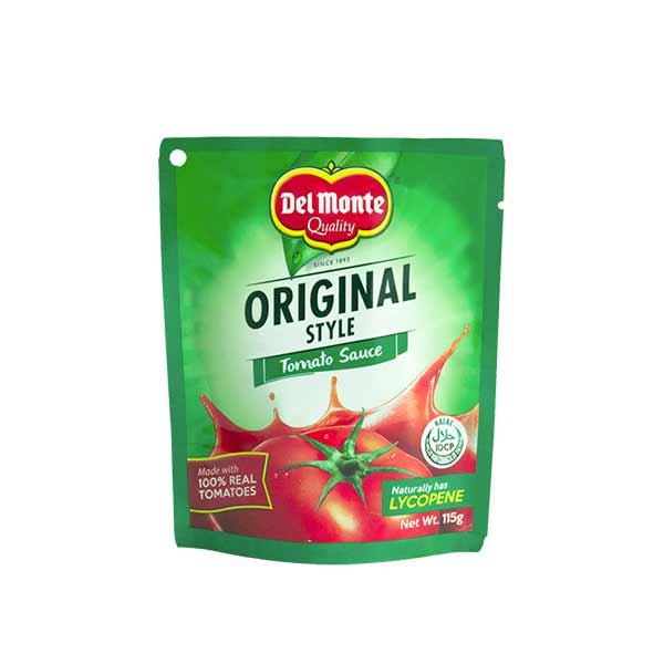 Del Monte Tomato Sauce Original Style Sup Royce 115g