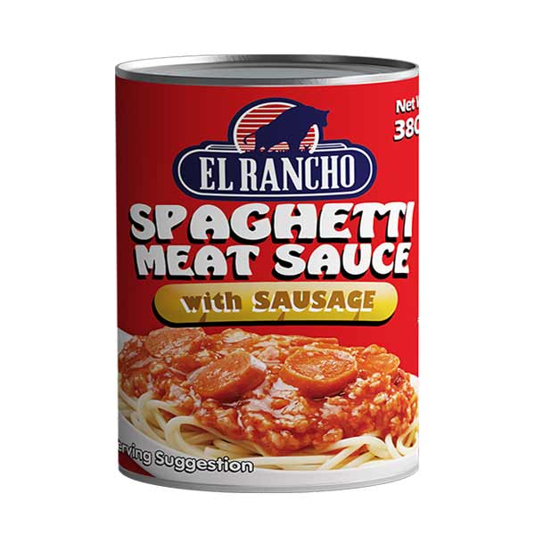 El Rancho Spaghetti Meat Sauce With Vienna Sausage 380g