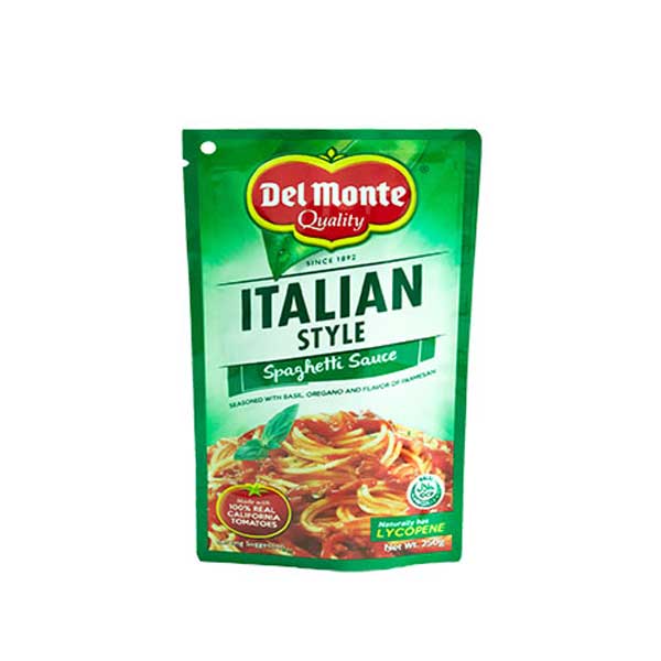 Del Monte Spaghetti Sauce Italian Style Sup Royce 250G