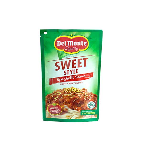 Del Monte Spaghetti Sauce Sweet Style Sup Royce 250g