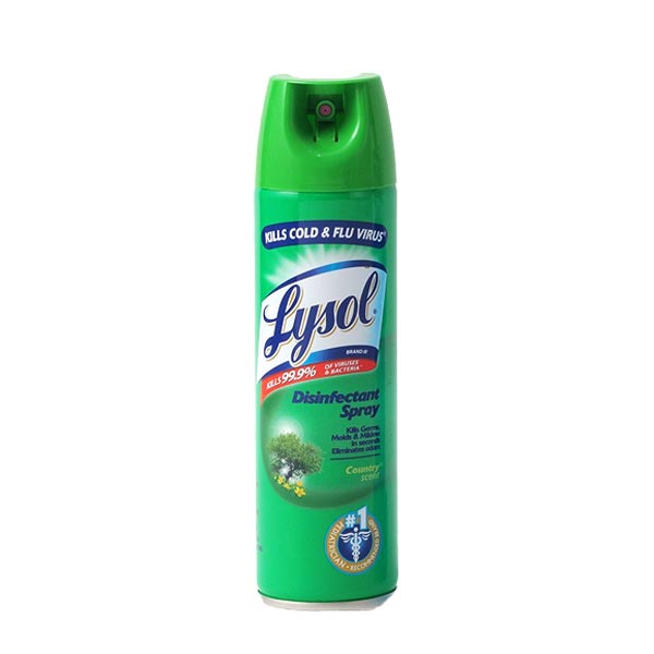 Lysol Disinfectant Spray Country Scent 510g