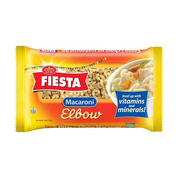 White King Fiesta Elbow Macaroni 1kg