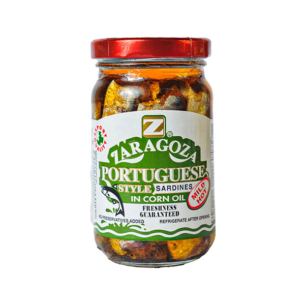 Portuguese Style Sardines in Corn Oil Mild Hot 220g