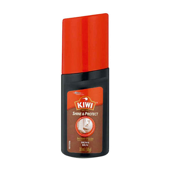 Kiwi Liquid Shine & Protect Brown 30ml