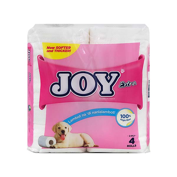 Joy Extra 2-Ply Bathroom Tissue 4 Rolls