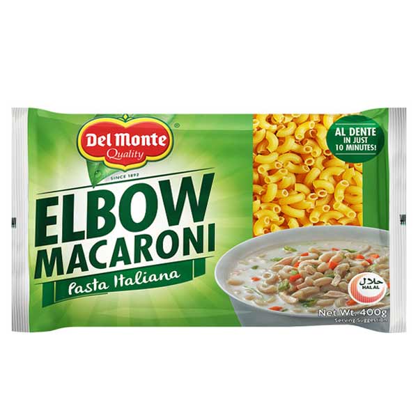 Del Monte Elbow Macaroni Royce 400G
