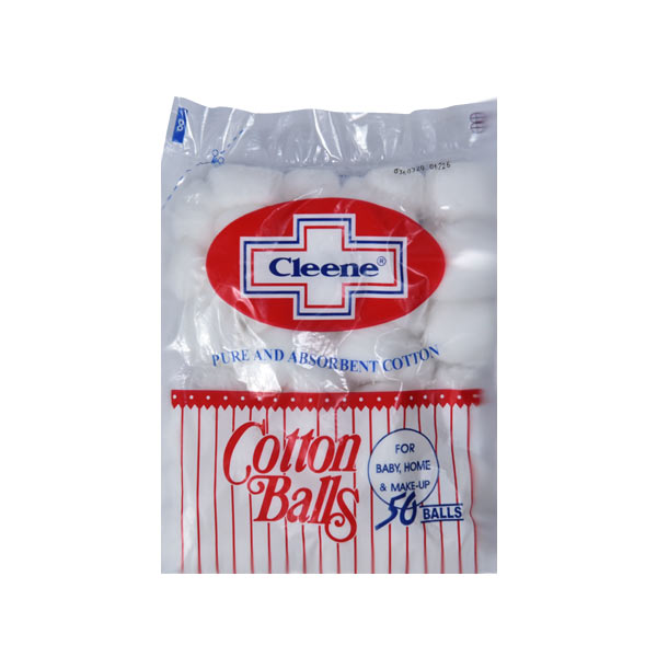 Cleene Pure And Absorbent Cotton 50 Balls