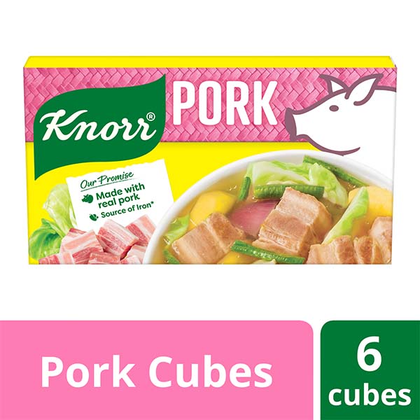 Knorr Cubes Pantry Pork 60g