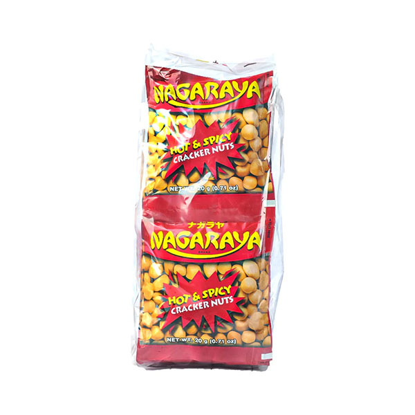 Nagaraya Cracker Nuts Hot and Spicy 20g x 10's