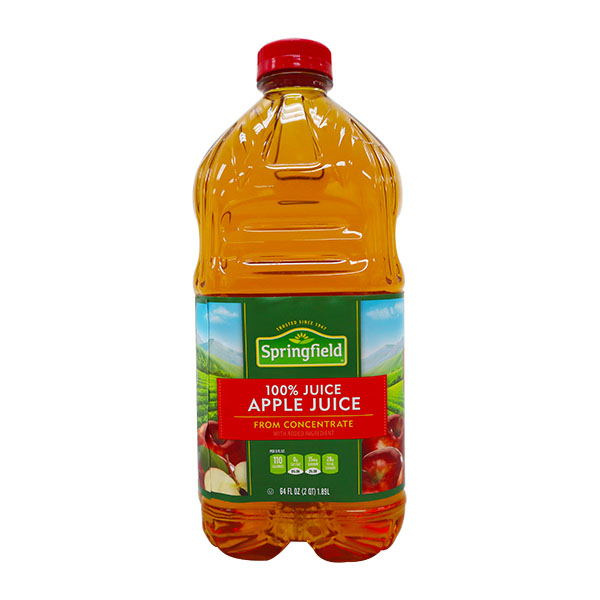 Springfield 100% Apple Juice 64oz
