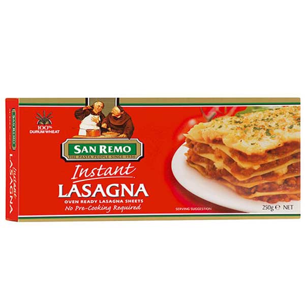 San Remo Large Instant Lasagna 250g