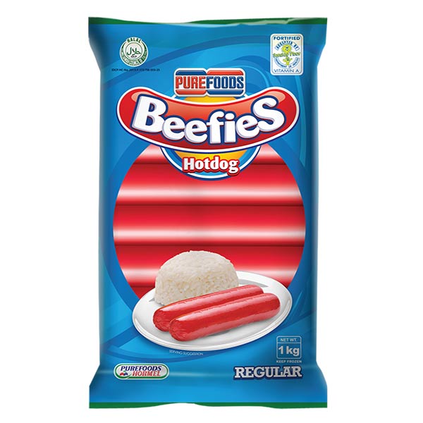 Purefoods Beefies Hotdog 1Kg