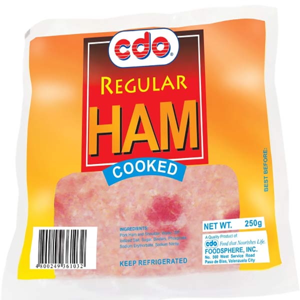 CDO Cooked Ham 250g