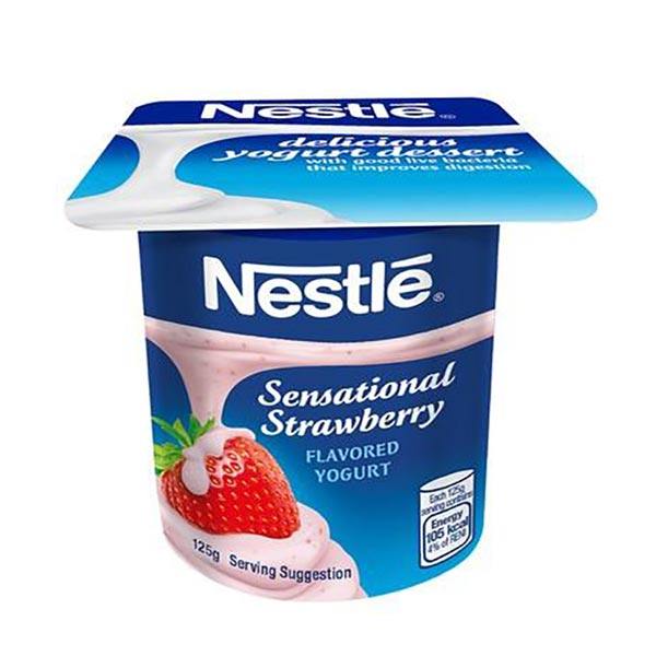 Nestlé Yogurt Strawberry 125g