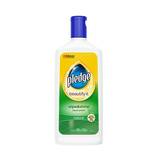 Pledge Wipe And Shine Natural 500ml