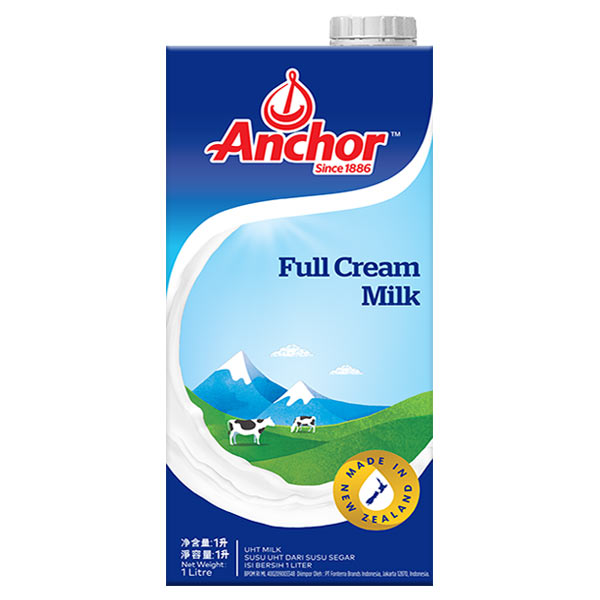 Anchor UHT Milk Regular 1L
