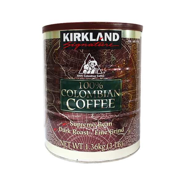 Kirkland Signature 100% Colombian Coffee 1.36kg