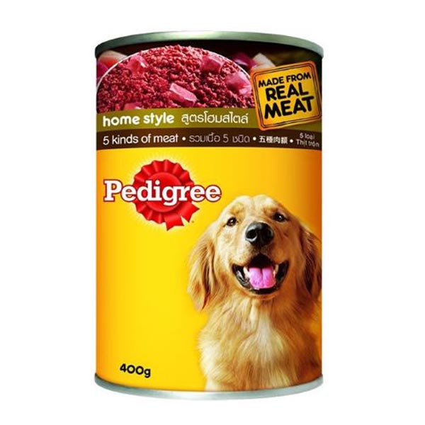Pedigree Cans 5 Kinds Of Meat 400g