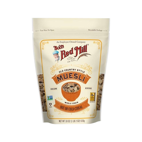 Bob's Red Mill Old Country Style Muesli Whole Grain Hot or Cold Cereal 510g