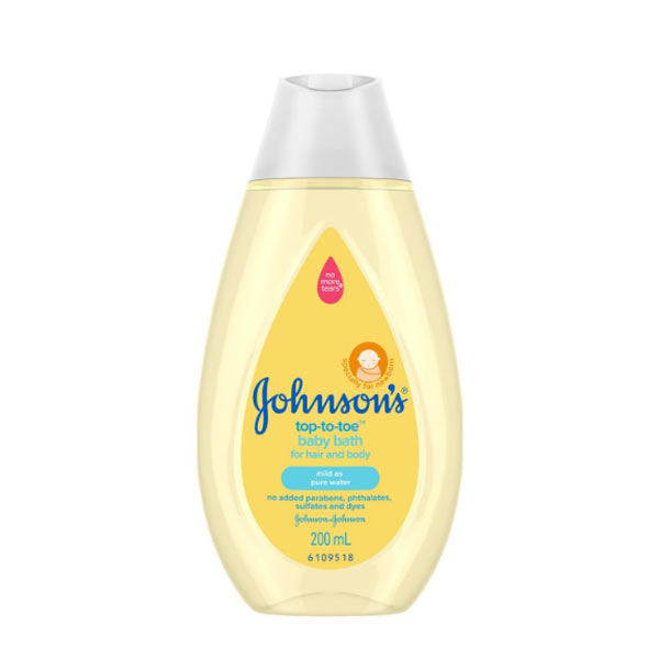 Johnson'S Baby Bath Top To Toe 200Ml