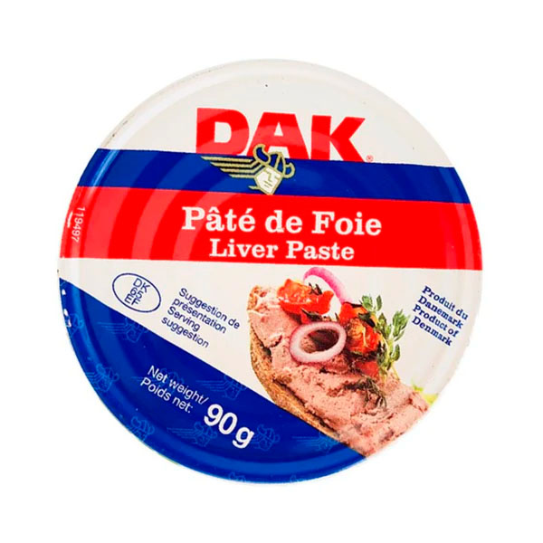Dak Pate De Foie Liver Paste 90g