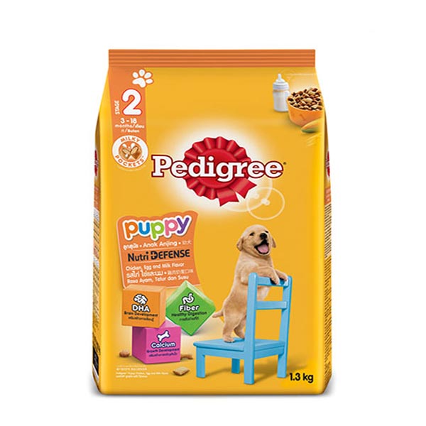 Pedigree Dry Puppy Chicken Egg Flavor 1.5Kg