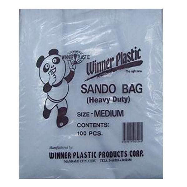 Panda Sando Bag Medium 100pcs