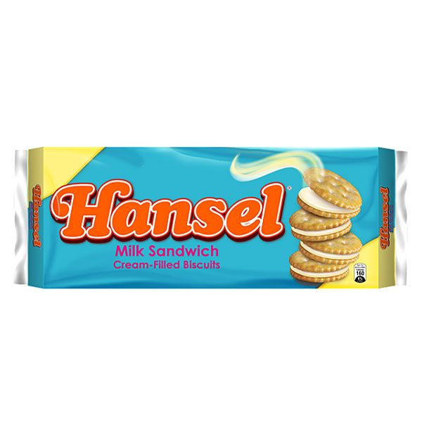 Rebisco Hansel Milk Sandwich 31g x 10pcs