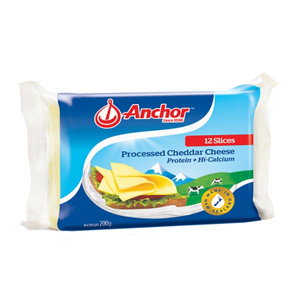 Anchor Cheese Singles 200g