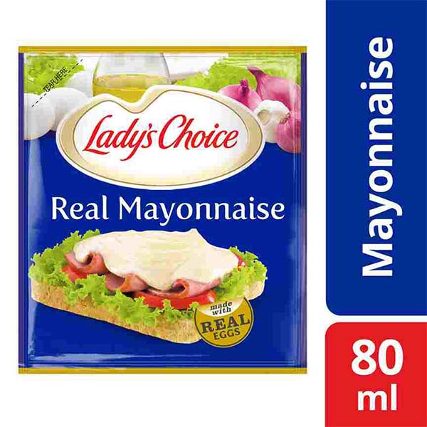 Lady's Choice Real Mayonnaise Regular 80ml