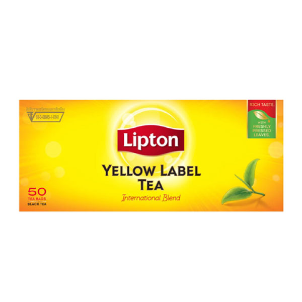 Lipton Yellow Label Teabags 50 pcs 2g