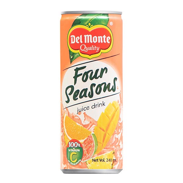 Del Monte Four Seasons Juice Drink 240ml