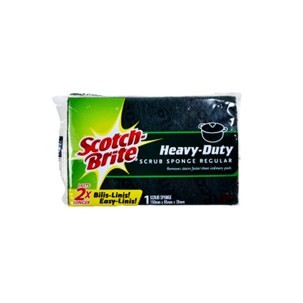 Scotch-Brite Heavy Duty Scrub Sponge Regular 1pc