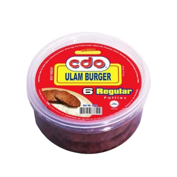 CDO Regular Hamburger Patties 228g